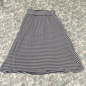 Blue and White Stripped Skirt, Cat & Jack, XS (4/5)